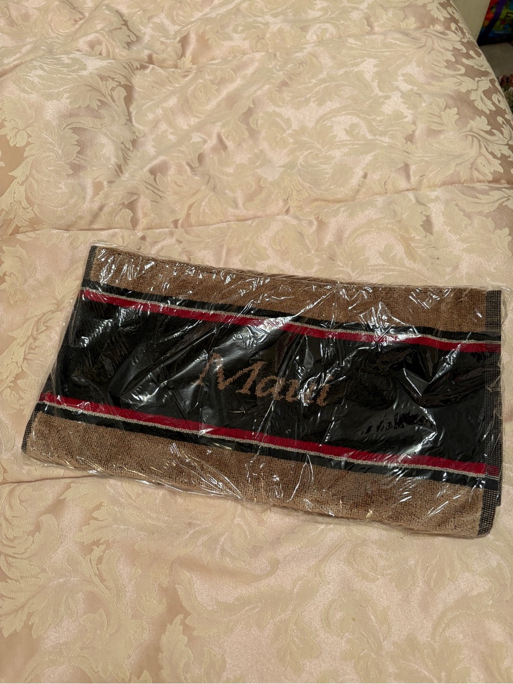 Authentic vintage Mercedes Championships PGA Tour caddy golf towel - Picture 2 of 2
